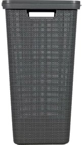 Curver Coș pentru rufe murdare Jute 58 l, griînchis