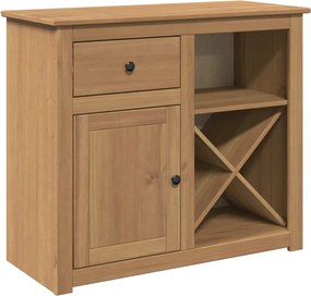vidaXL Dulap cu sertar Panama, 93x40x80 cm, lemn masiv de pin