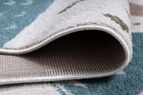 Covor FUN Polar pentru copii, străzi, pădure, cremă - SECUNDAR-COTATI PRODUSUL