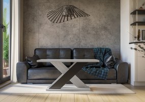 Masă de cafea Xalin (gri deschis + Negru). 1055277
