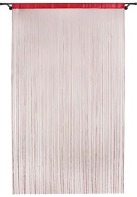 Draperie roșie pentru ușă 100x200 cm String – Mendola Fabrics