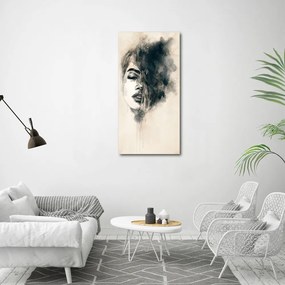 Fotografie imprimată pe sticlă Abstracție femeie