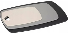 Set 3 tocatoare Aljer, plastic, 35 x  25 x H 0.6 cm