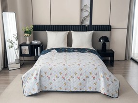 Cuvertura de pat LUNERIS, alb Dimensiune: 170 x 210 cm