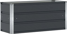 vidaXL Jardinieră Antracit 100 x 40 x 45 cm Oțel