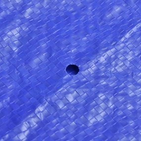 Prelata de piscina pentru piscine rotunde supraterane de 450-457 cm 1, Albastru, O 480 cm