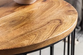 Neînvins Masuta de cafea Factory Loft 56 cm mango natural