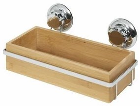 Etajeră de baie Compactor Bestlock, din bambus,SPA Bamboo, 27,6 x 14,8 x 12,7 cm