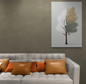 Tablou copac multicolor minimalist