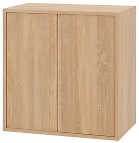 Boxie 2 uși dulap de perete 80x80x37 cm stejar sonoma