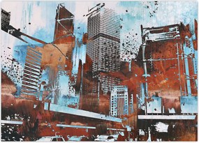 Tablou - Zgârie-nori (70x50 cm)