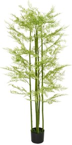 Plante decorative artificiale Feriga Asparagus in ghiveci Plante false pentru decor interior, exterior, 155 cm HOMCOM | Aosom RO