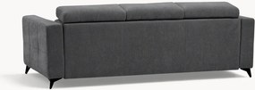 Canapea extensibilă Nardo - chenille gri Vibe 95