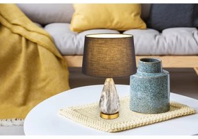 Veioza/Lampa de masa design decorativ KISA alama/negru
