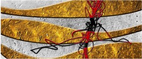 Tablou abstract (120x50 cm)