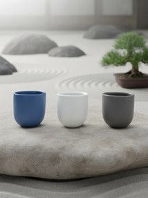 Set 3 cesti cafea Pahare Novum Trio Nimbus, glazura mata, 250ml