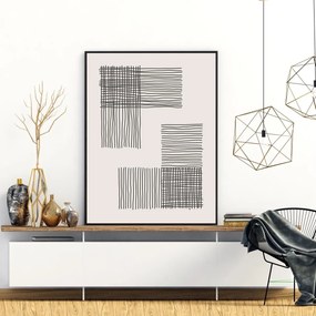 Poster - Abstracție pictată (A4)