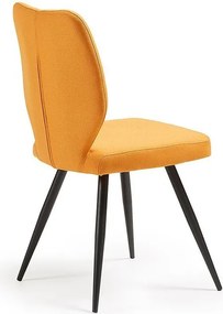 Scaun tapitat TINA portocaliu C773J13 JG