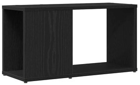 vidaXL Dulap TV Stejar Negru 60x24x32 cm Lemn prelucrat