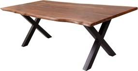 Masa design industrial Amazonas X 180cm natur Sheesham A-6540192 VC