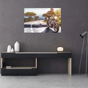 Tablou - Motociclist (90x60 cm)