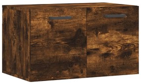 830025 vidaXL Dulap de perete, stejar fumuriu, 60x36,5x35 cm, lemn prelucrat