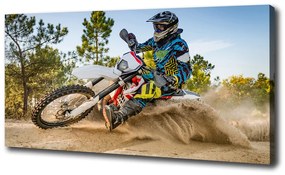 Print pe canvas Motocros