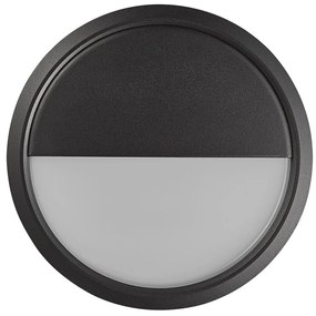 Aplica LED perete/ tavan exterior cu protectie IP54 Ava Smart Black