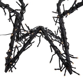 Stea de Crăciun Stea neagră incl. LED IP44 - Brilli