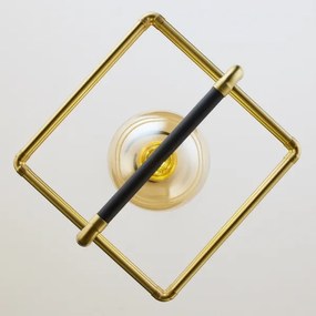 Lustră pe cablu Jupiter 2025 FIORI 1xG9/10W/230V negru/auriu/bej