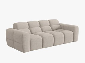 Canapea Lisa 3 locuri stofa L216 cm