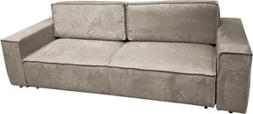 Canapea extensibilă, taupe gri-bej, HARPERA BIG SOFA