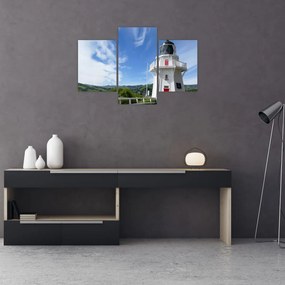 Tablou cu farurile Akaroa, Nooua Zeelanda (90x60 cm)