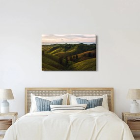 Tablou - Priveliște spre dealurile din Thailanda (90x60 cm)