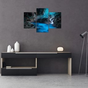 Tablou - Noaptea magică în pădurea tropicală (90x60 cm)