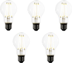 Set de 5 Becuri LED E27 A60 Clare 2.2W 470 lm 3000K