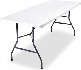 Masa catering CATERON 70x180 cm, albă