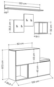 Set de hol Holdon White
