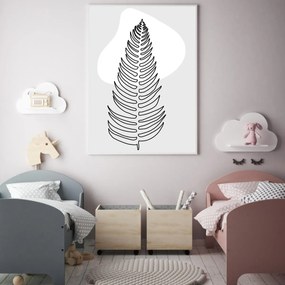 Poster - Abstracție naturală (A4)