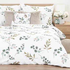 Lenjerie de pat din bumbac 4Home Eucalyptus , 140x 220 cm, 70 x 90 cm, 140 x 220 cm, 70 x 90 cm