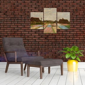 Tablou - Vincent van Gogh, Flower Beds in Holland, reproducere (90x60 cm)