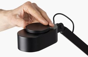 Veioza LED dimabila / Lampa de birou design ultra-modern INVITING neagra