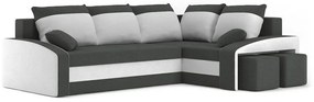 Supermobel Colțar extensibil TABIT 3,255x75x180, haiti 14/haiti 0, dreapta