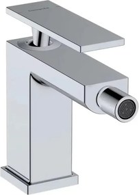 Baterie bideu Hansgrohe Tecturis E monocomanda finisaj crom lucios cu ventil Pop-Up