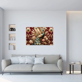 Tablou – Păun elegant (90x60 cm)