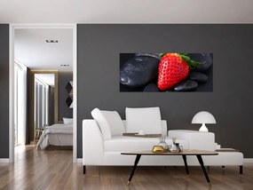 Tablou - căpșună (120x50 cm)