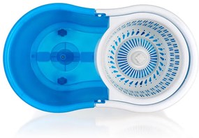 Mop rotativ SPINNER albastru, cu rezervă