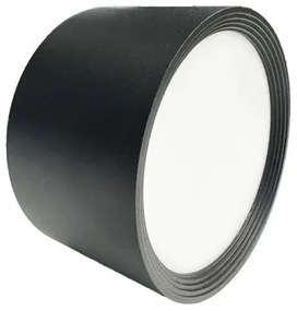 Spot LED/14W/230V 4000K d. 12 cm negru