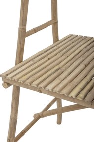 Masa dining de exterior, natur, din lemn de bambus, Malo