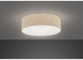 Plafonieră bej cu abajur textil ø 40 cm Thor – Fischer &amp; Honsel